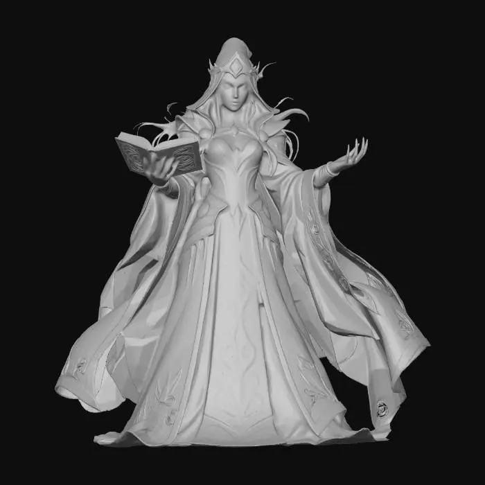 3D model for Wizard 3D Modell