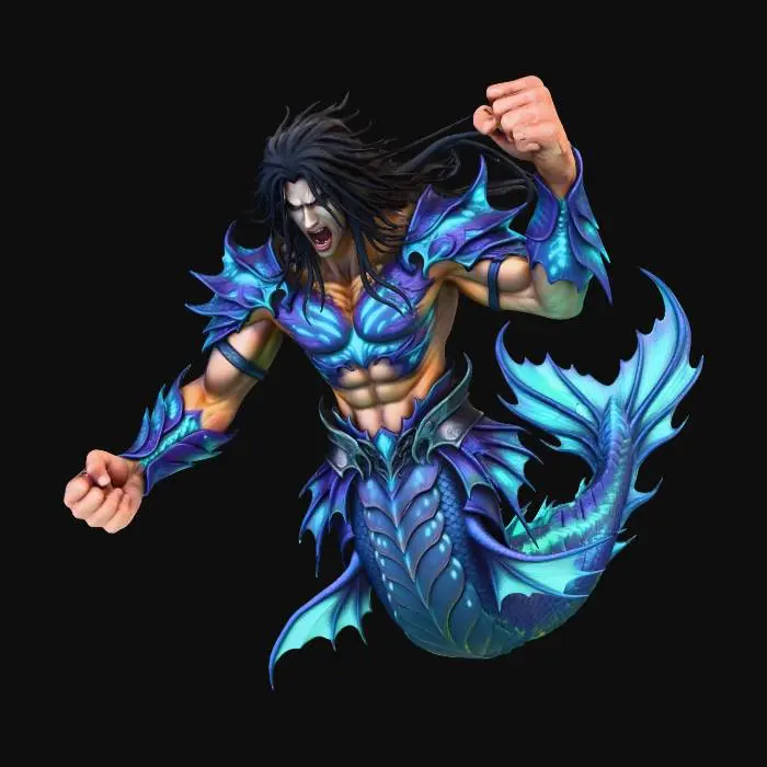 3D model for Epic Merman Fury