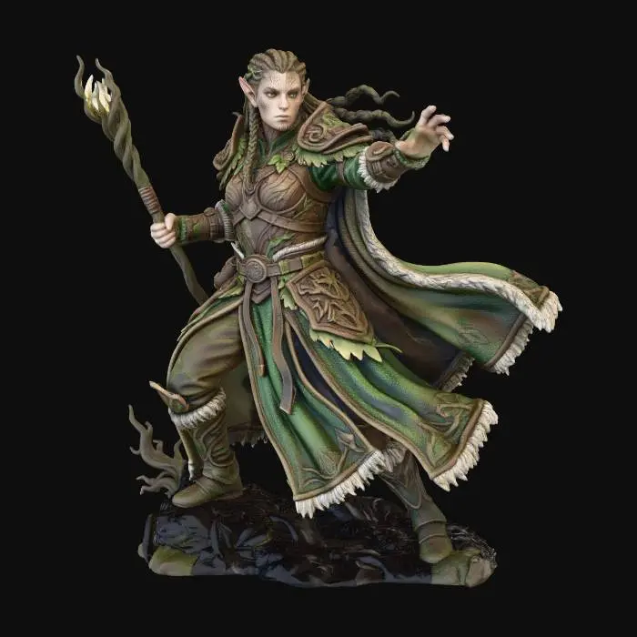 3D model for Woodelf Druid Summoner