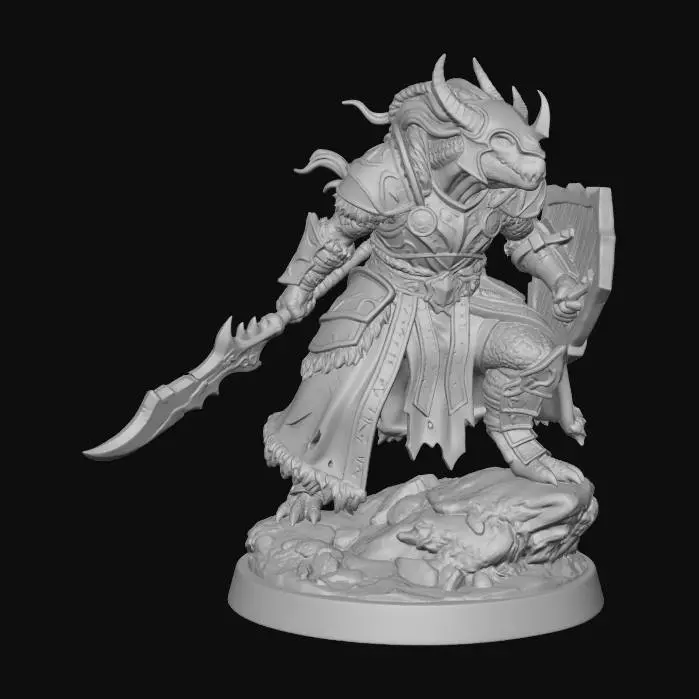 3D model for Draconic Predator