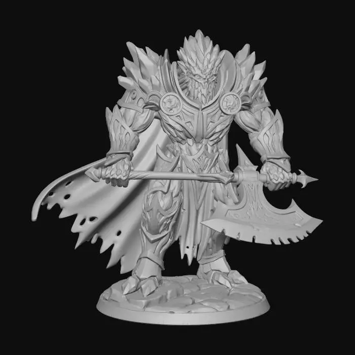 3D model for Frostbound Warrior