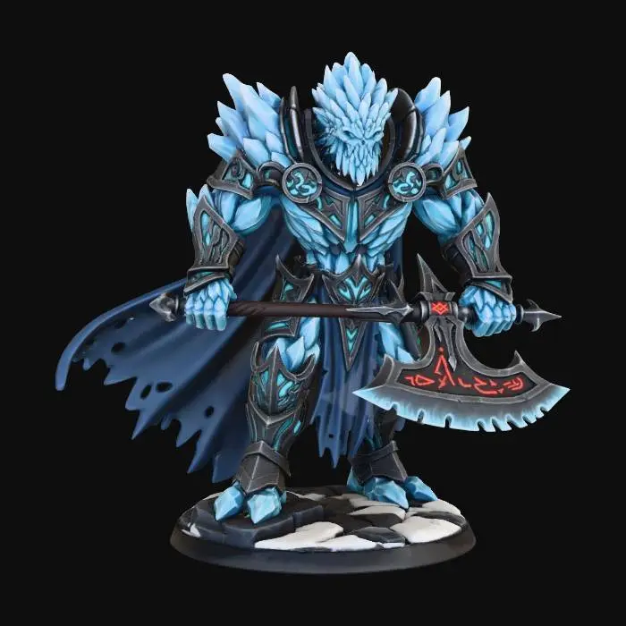 3D model for Frostbound Warrior