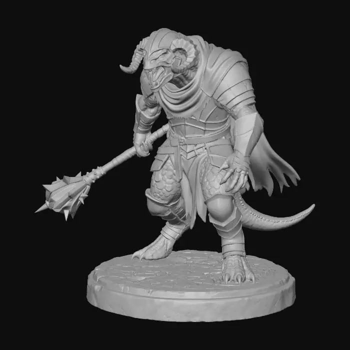 3D model for Kalisk Berserker