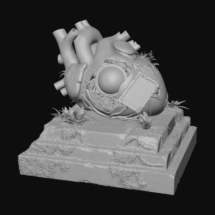 3D model for Bios Relic Heart Engine