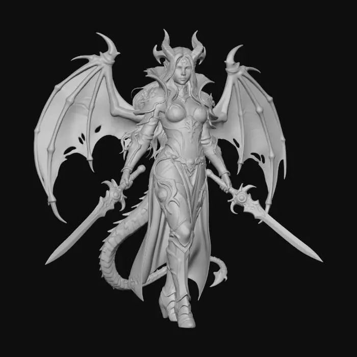 3D model for Succubuc Crimsonblade