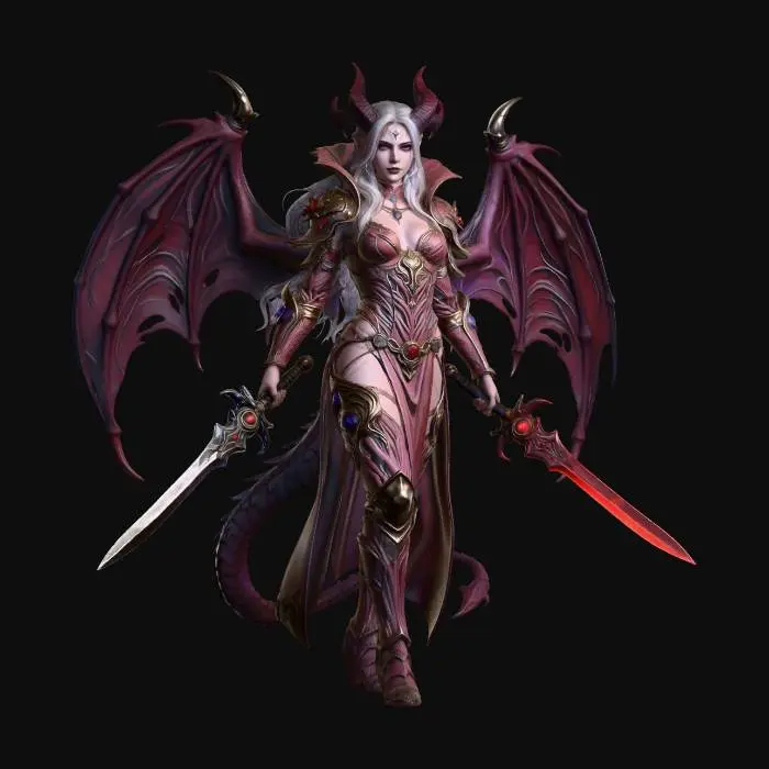3D model for Succubuc Crimsonblade