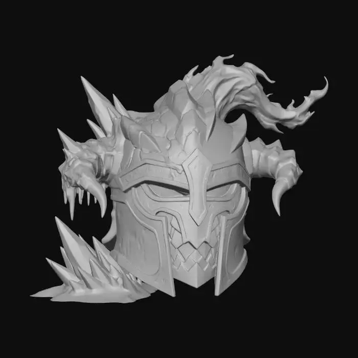 3D model for Frostfire Helm