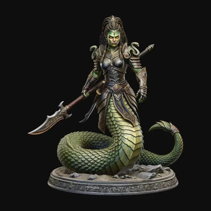 3D model for Empress of the Coil