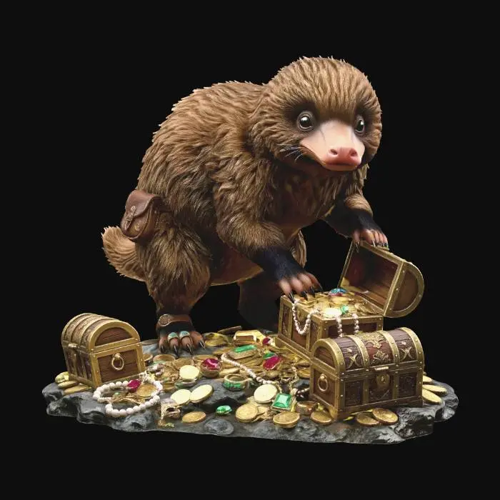 3D model for fantasy mole Niffler #EasterEgg2026#