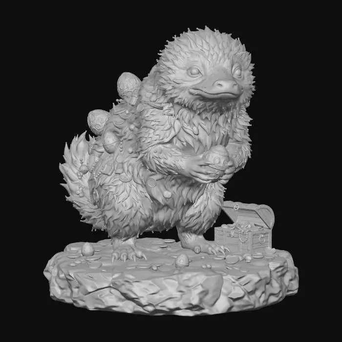 3D model for Easter Egg Niffler 1