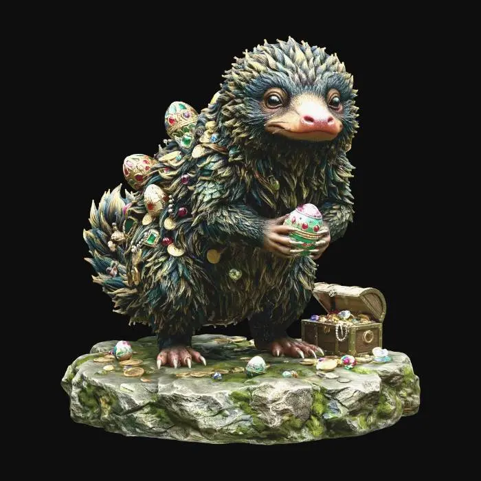 3D model for Easter Egg Niffler 1