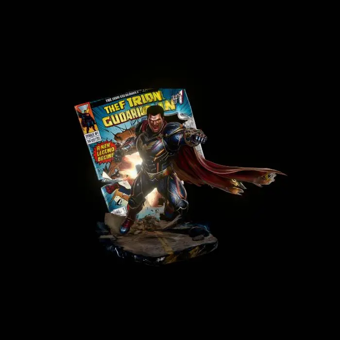 3D model for The Iron Guardian: A New Legend Begins