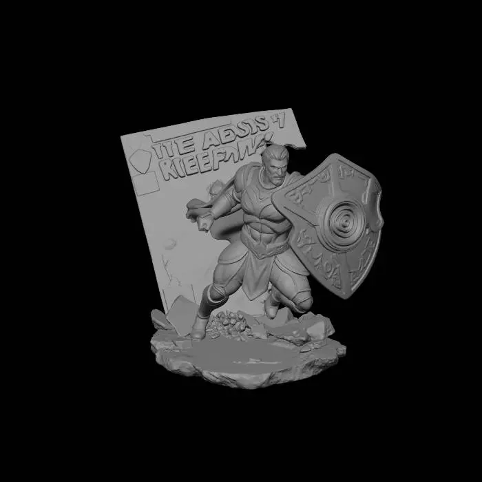 3D model for The Aegis Keeper