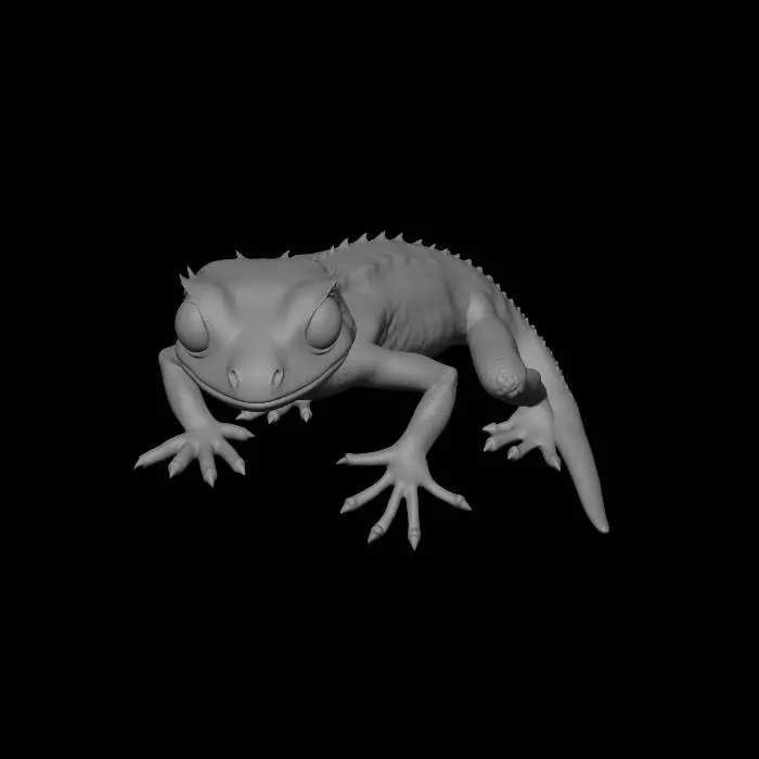3D model for Sunset Dragon Gecko
