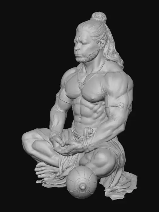 3D model for Meditative Strength