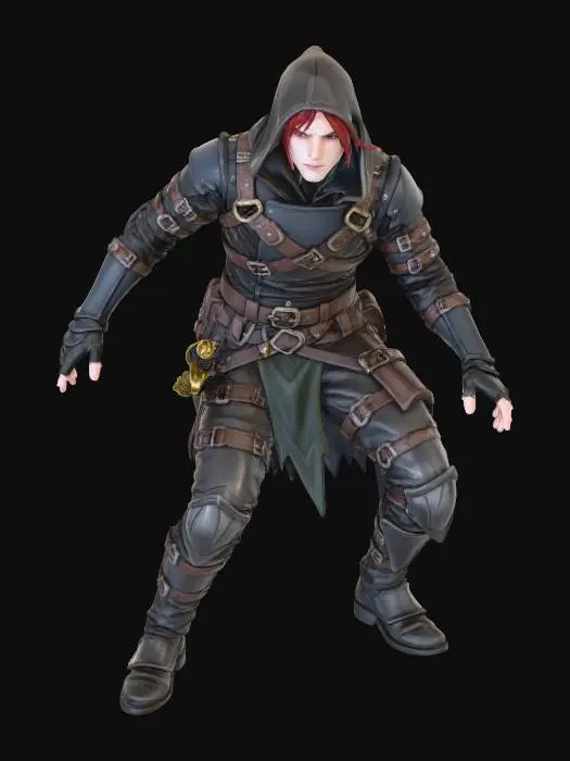 3D model for Shadow Rogue