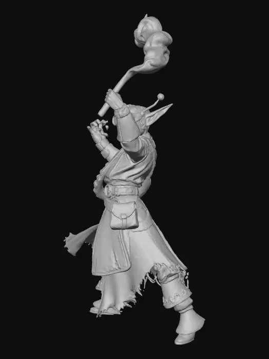 3D model for Goblinoid Alchemist