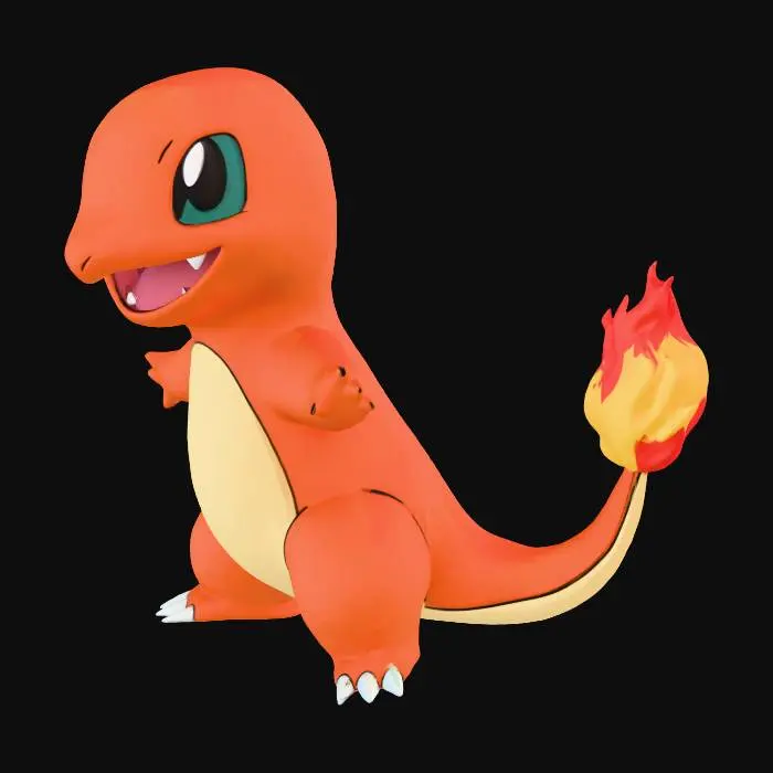 3D model for Charmander