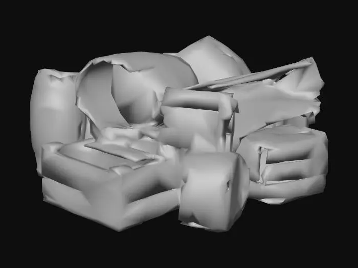 3D model for Barrels and Crates