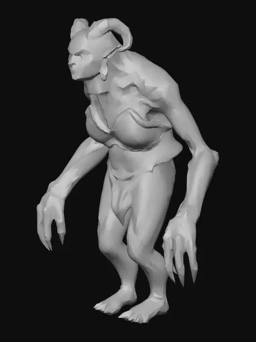 3D model for Gorgon Beast