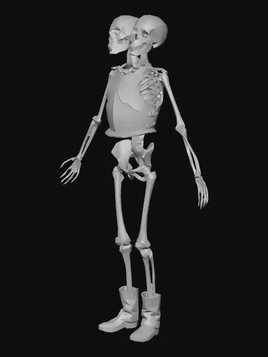 3D model for Dual Guardians