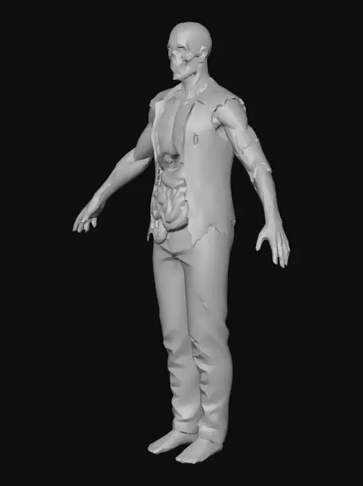 3D model for Zombie