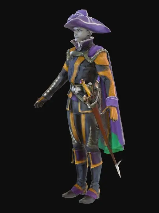 3D model for Mystic Duelist