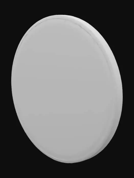 3D model for Round pin with alphabet letter