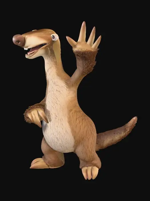 3D model for Sid the Sloth