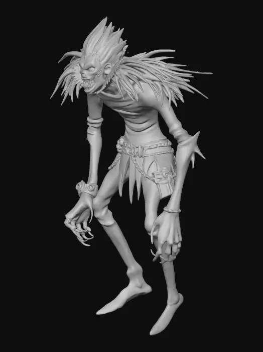 3D model for Death Note Ryuk