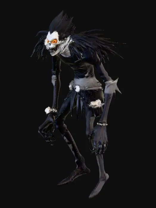 3D model for Death Note Ryuk