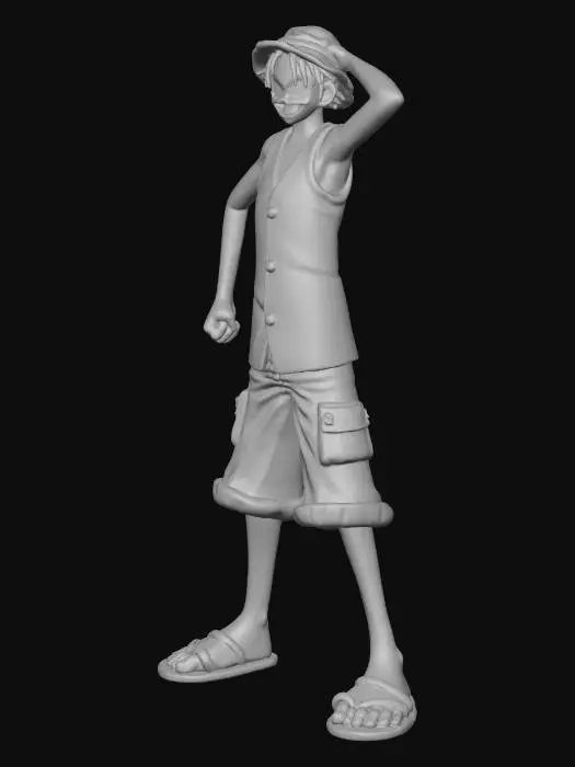 3D model for Straw Hat Adventurer