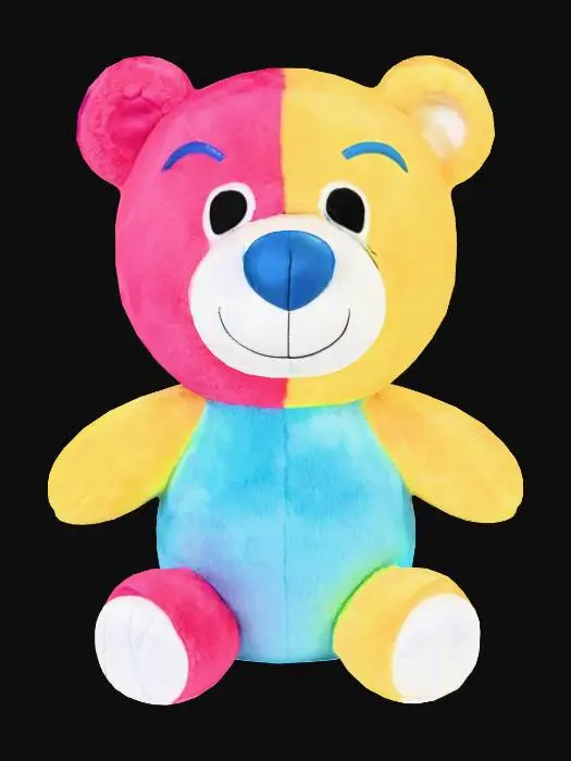 3D model for Colorful Teddy Bear