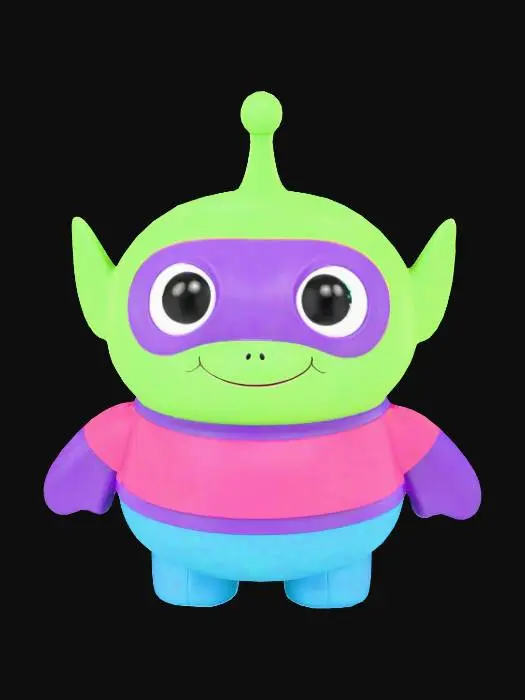 3D model for Alien Buddy