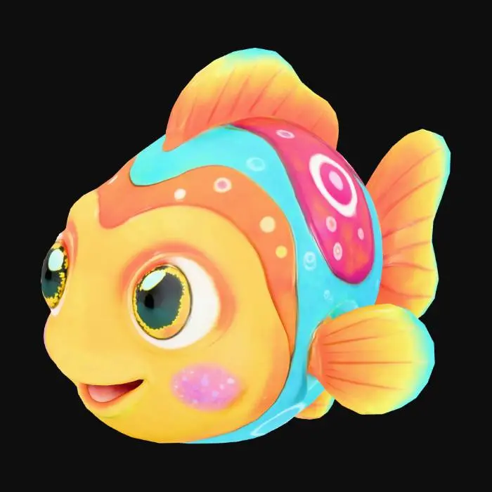 3D model for Rainbow Swimler