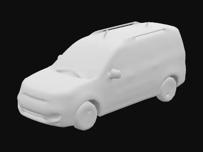 3D model for Citroën E-Berlingo Van