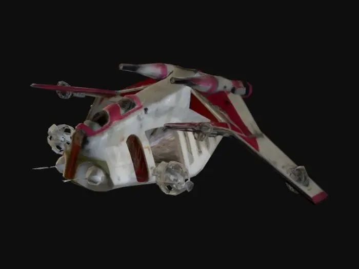 3D model for Laat gunship
