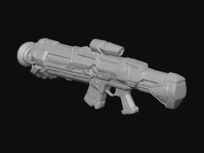 3D model for Gravity gun