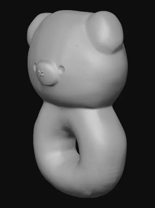 3D model for Teddy Bear Rattle