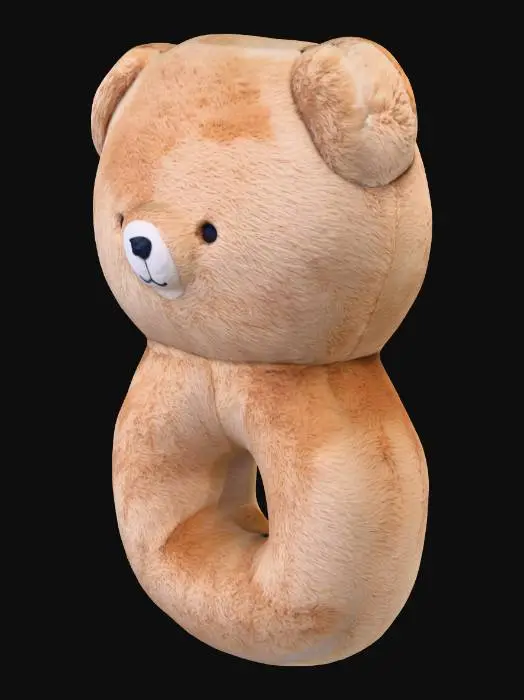 3D model for Teddy Bear Rattle