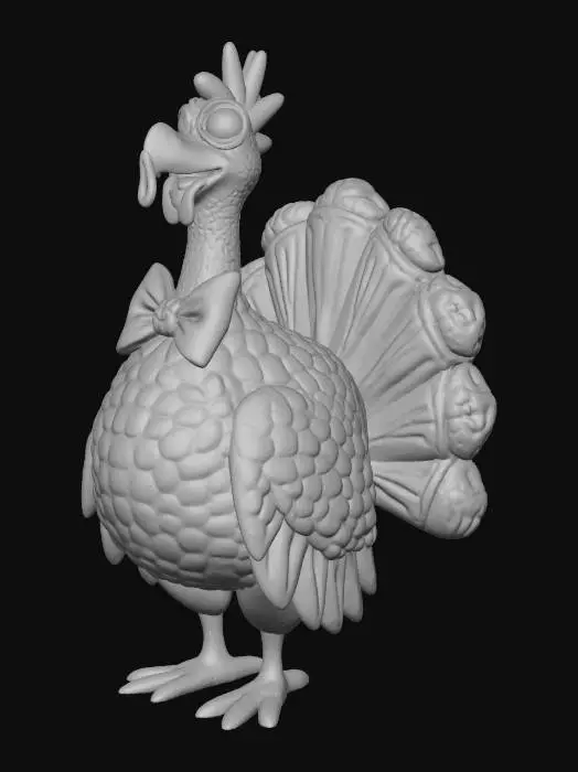 3D model for Thanksgiving Turkey Boss, #Thanksgiving#