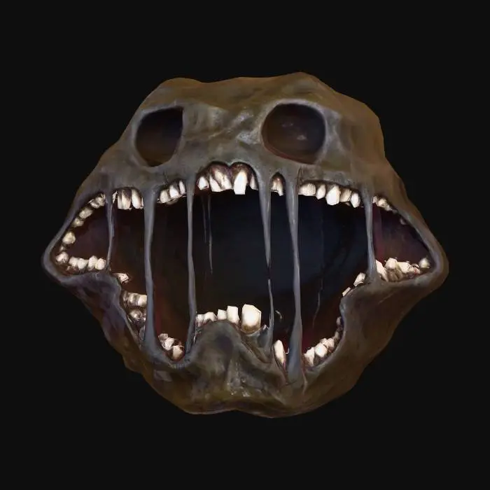 3D model for Nightmare Maw Rotten Flesh Monster