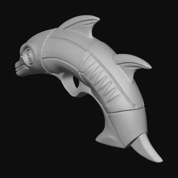 3D model for Dolphin Handgun