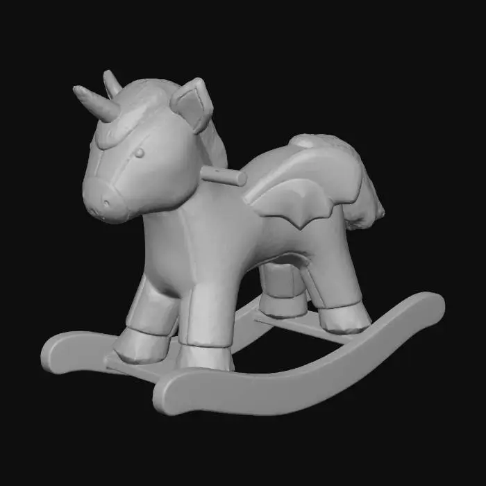 3D model for Unicorn Rocker