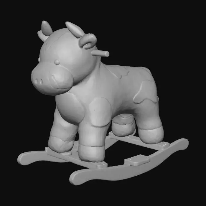 3D model for Rocking Cow Toy