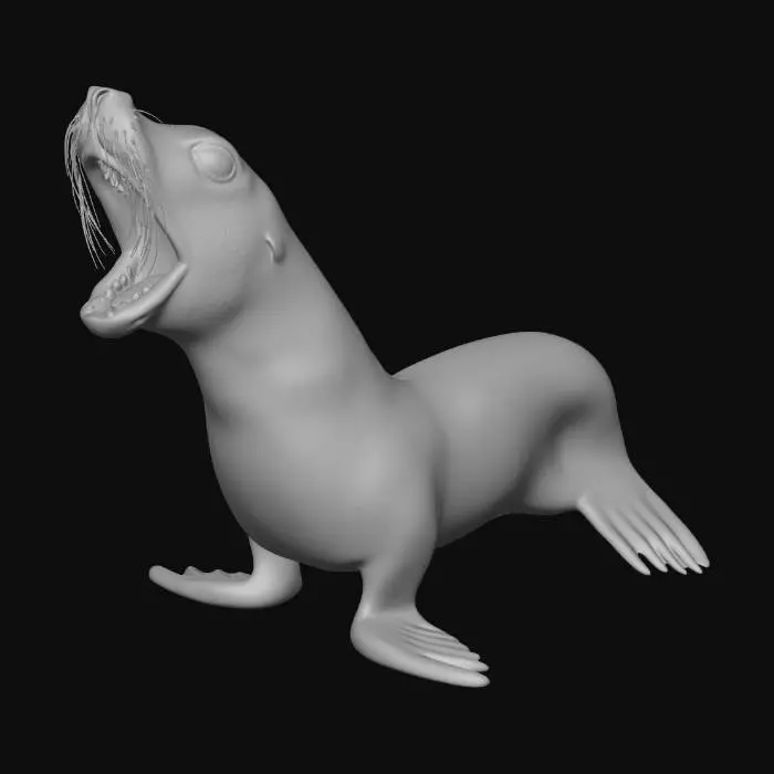 3D model for Roaring Sea Lion