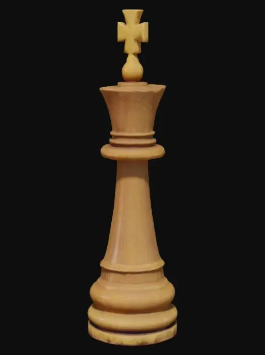 3D model for bishop in chess