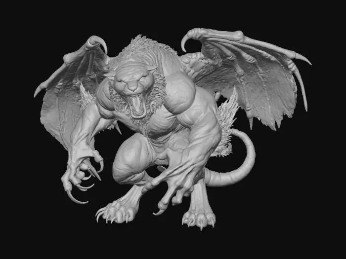 3D model for Feral Fury