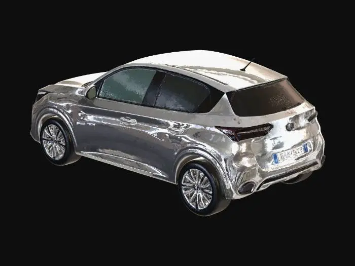 3D model for peugeot 208