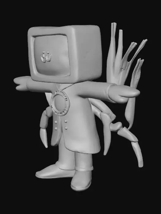 3D model for TV Spiderbot